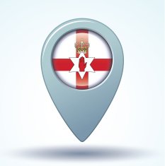 Flag of North Ireland vector illustration N6