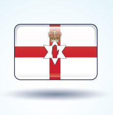 Flag of North Ireland vector illustration N9