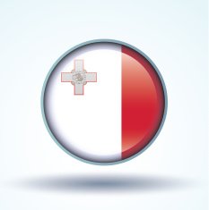 Flag of Malta vector illustration N9
