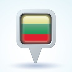 Flag of Lithuania vector illustration N5