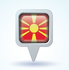 Flag of Macedonia vector illustration N5