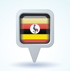 Flag of Uganda vector illustration N5