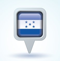 Flag Of Honduras Vector Illustration N6