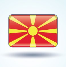 Flag of Macedonia vector illustration N6
