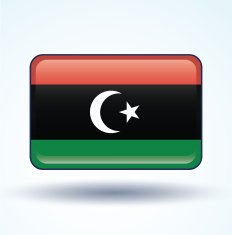 Flag of Libya vector illustration N5