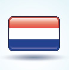 Flag of netherlands vector illustration N5