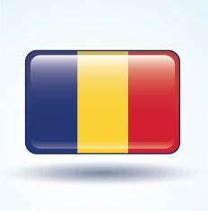 Flag of Romania vector illustration N5