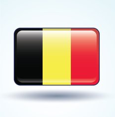 flag of Belgium vector illustration N5