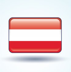 flag of Austria vector illustration N6