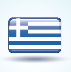 Flag of Greek vector illustration N2