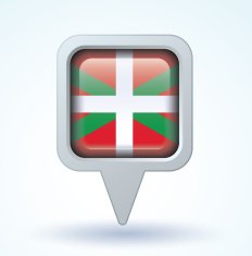 Flag of Basque country vector illustration N5