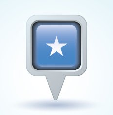 Flag of Somalia vector illustration N6
