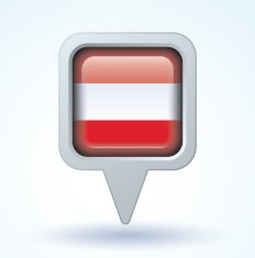 flag of Austria vector illustration N7