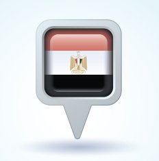 Flag of Egypt vector illustration N4