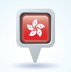 flag of Hong Kong vector illustration N5