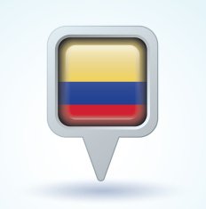 Flag of Colombia vector illustration N6