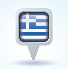 Flag of Greek vector illustration N3