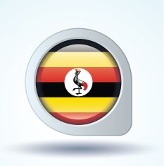 Flag of Uganda vector illustration N7
