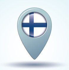 Flag of Finland vector illustration N7