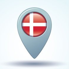 Flag of Denmark vector illustration N7