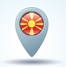 Flag of Macedonia vector illustration N7