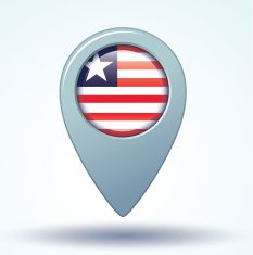 Flag of Liberia vector illustration N7