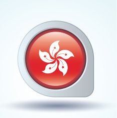 flag of Hong Kong vector illustration N6