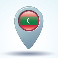 Flag of Maldives vector illustration N7