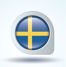 Flag of Sweden vector illustration N7