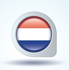 Flag of netherlands vector illustration N8