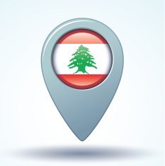 Flag of Lebanon vector illustration N8