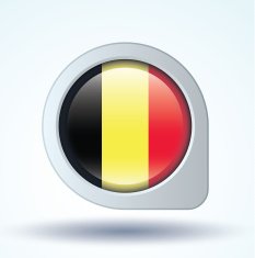 flag of Belgium vector illustration N7