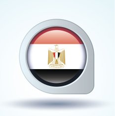 Flag of Egypt vector illustration N5