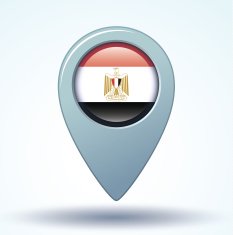 Flag of Egypt vector illustration N6