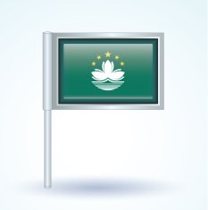 Flag of Macao vector illustration N9