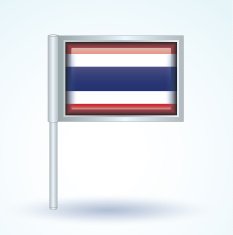 Flag of Thailand vector illustration N5