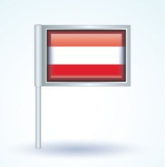 flag of Austria vector illustration N10