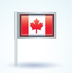 Flag of Canada vector illustration N6