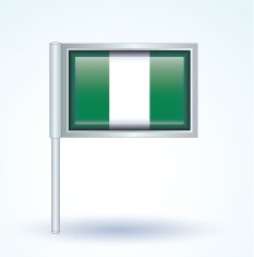 Flag of Nigeria vector illustration N9