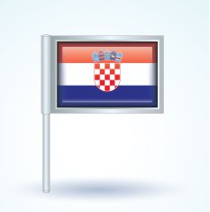 Flag of Croatia vector illustration N7