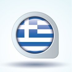 Flag of Greek vector illustration N5
