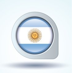 Flag of Argentina vector illustration N7