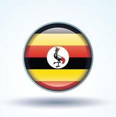 Flag of Uganda vector illustration N10