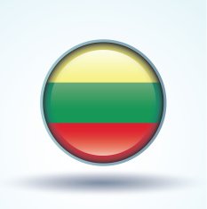 Flag of Lithuania vector illustration N10