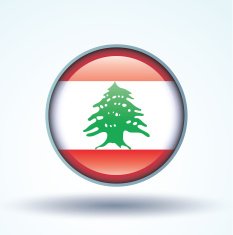 Flag of Lebanon vector illustration N10