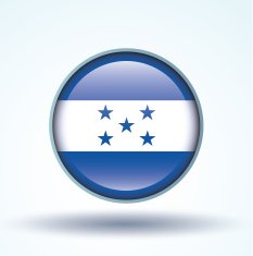 Flag Of Honduras Vector Illustration N11
