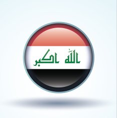 Flag of Iraq vector illustration N8