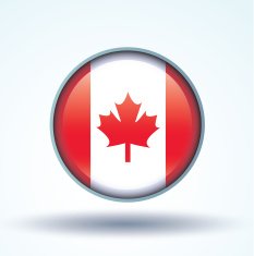 Flag of Canada vector illustration N8
