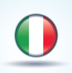 Flag of Italy vector illustration N9