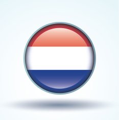 Flag of netherlands vector illustration N10